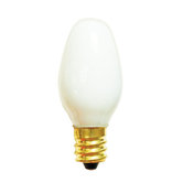 7W C7 Christmas Light in White