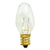 5W C7 Christmas Light in Clear