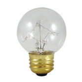 5W Starlight G16 Globe Bulb with Medium E26 Base in Warm White