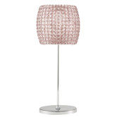 Geometrix Dionyx One Light Fixture Table Lamp in Silver