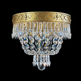 Romanoff 13" 4 Light Flush Mount