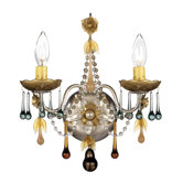 The Rose Two Light Wall Sconce