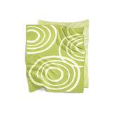 Organic Knit Blanket in Lawn Green