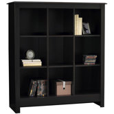 9-Cube Storage Cubby in Black Forest