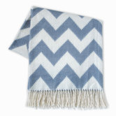 Zig Zag Wool Throw