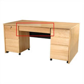 Modular Real Oak Wood Veneer  Panel Drawer Kit