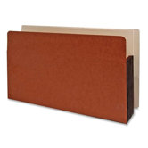 Shelf File,w/ Side Tab, 8-3/4"x3/4 Tab, 5-1/4" Exp., Redrope