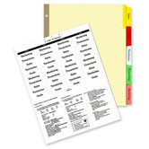 Insertable Ring Book Indexes