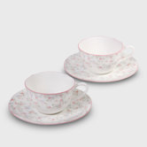 Cutie Rose Cup and Saucer (Set of 2)