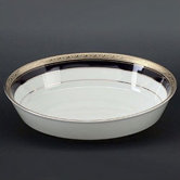 Crestwood Cobalt Platinum Vegetable Salad Bowl