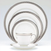 Crestwood Platinum 5 Piece Place Setting