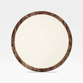 Elements Cedar Round Platter