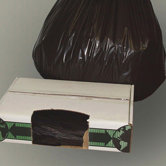 38" x 60" Linear Low-Density Ecosac with 1.5 Mil in Black