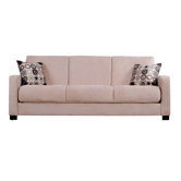 Convert a Couch Microfiber Sleeper Sofa in Khaki