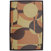 Circles Bamboo Rug