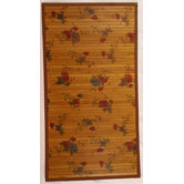 Intersection Red Roses/Medium Brown Rug
