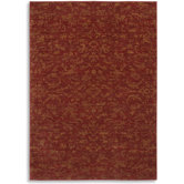 Woven Impressions Vintage Batik Chili Pepper Rug