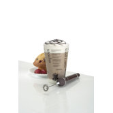 Frothing Cup with Mini Frother