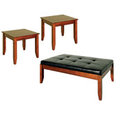 Brewster 3 Piece Coffee Table Set