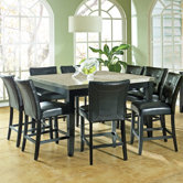 Monarch 9 Piece Counter Height Dining Set