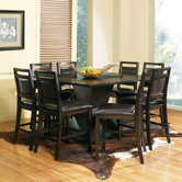 Malbec 9 Piece Counter Height Dining Set