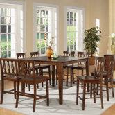 Branson 8 Piece Counter Height Dining Set