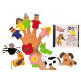 Nursery Rhymes Finger Puppet and CD Set