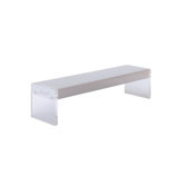 Light Acrylic Bench
