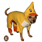 Duck Hoodie Dog Costume