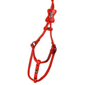Bone Step-in Dog Harness in Red