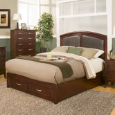 Atherton Storage Panel Bed