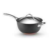 Nouvelle Copper 5.5-qt. Saucier with Lid