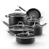 Advanced Hard Anodized Aluminum 11-Piece Cookware Set