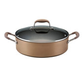 Bronze 5.25-qt. Sauteuse Pan with Lid