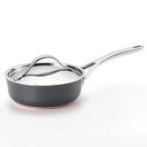Nouvelle Copper 2-qt. Saucier with Lid