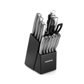 Stamped 15 Piece Cutlery Block Set