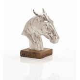 Leighton Sculpture in Polished Nickel