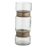 Garrison Glass / Metal Vase