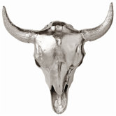 Lubbock Aluminum Cast Skull