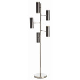 Pruitt 5 Light Metal Floor Lamp