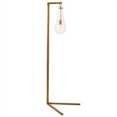 Sabine Iron / Glass Floor Lamp