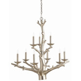 Orli 9 Light Coral Branch Chandelier