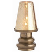 Anejo Glass / Brass Votive Holder