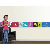 A Bird in Hand Mural Style Border