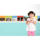 Good Dog Mural Style Border