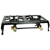 Double Burner Cast Iron Stove