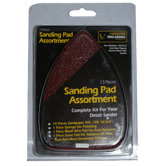 13 Piece Sanding Pad Asst Set