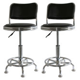 18" AmeriHome Adjustable Height Shop (Set of 2)