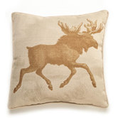 Moose Etching Pillow