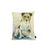Painted Jack Russel Pillow